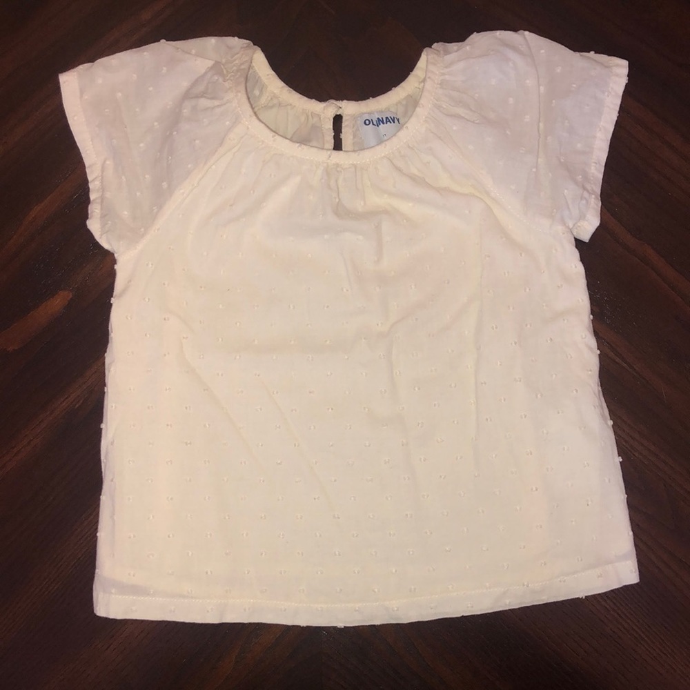 Toddler girl short sleeve top